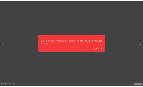 Random Quote Generator