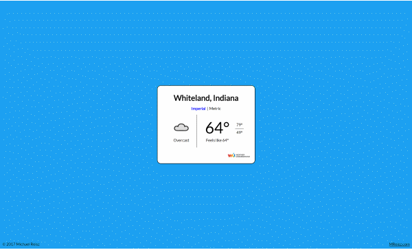 Local Weather App